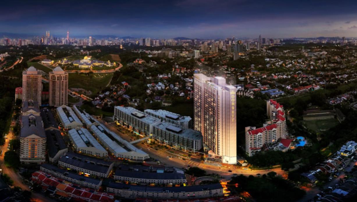 Dorsett Hartamas Kuala Lumpur Hotel Exterior photo Aerial view of the complex