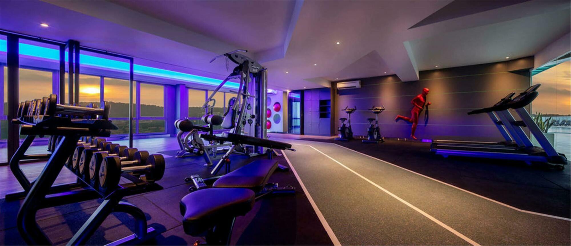 Dorsett Hartamas Kuala Lumpur Hotel Exterior photo The gym at the 108 Pancrasset